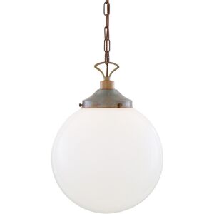 Mullan Lighting Yerevan 35cm Globe Pendant, Antique Brass Mullan Lighting Yerevan 35cm Globe Pendant, Antique Brass