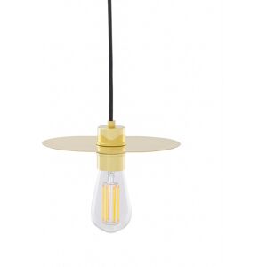 Mullan Lighting Kigoma Pendant Light, Polished Brass, Black Cable Mullan Lighting Kigoma Pendant Light, Polished Brass, Black Cable