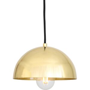 Mullan Lighting Maua 20cm Dome Pendant, Polished Brass Mullan Lighting Maua 20cm Dome Pendant, Polished Brass