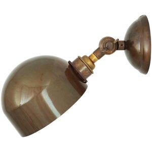 Mullan Lighting San Jose Wall Light, Antique Brass Mullan Lighting San Jose Wall Light, Antique Brass