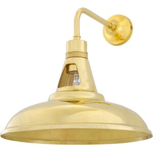 Mullan Lighting Geneva Wall Light, Polished Brass Mullan Lighting Geneva Wall Light, Polished Brass