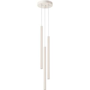 Sollux Lighting Pastelo Modern Cluster Drop Pendant Lamp 3 Light Beige Sollux Lighting Pastelo Modern Cluster Drop Pendant Lamp 3 Light Beige
