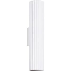 Sollux Lighting Karbon Minimalist Up Down Wall Lamp 30cm White Sollux Lighting Karbon Minimalist Up Down Wall Lamp 30cm White