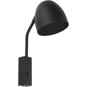 TK Lighting Soho Dome Wall Lamp Black 1xE27 TK Lighting Soho Dome Wall Lamp Black 1xE27