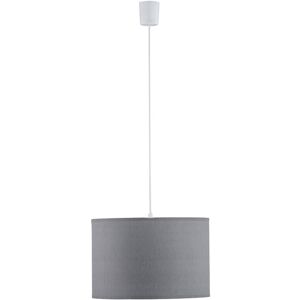 TK Lighting Rondo 30cm Cylindrical Pendant Ceiling Light Grey 1xE27 TK Lighting Rondo 30cm Cylindrical Pendant Ceiling Light Grey 1xE27