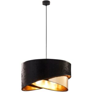 TK Lighting Tercino 50cm Cylindrical Pendant Ceiling Light Black, Gold 3xE27 TK Lighting Tercino 50cm Cylindrical Pendant Ceiling Light Black, Gold 3xE27