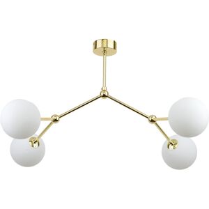 TK Lighting Fairy Globe Multi Arm Semi Flush Ceiling Lamp Gold 66x49x42cm 4xG9 TK Lighting Fairy Globe Multi Arm Semi Flush Ceiling Lamp Gold 66x49x42cm 4xG9