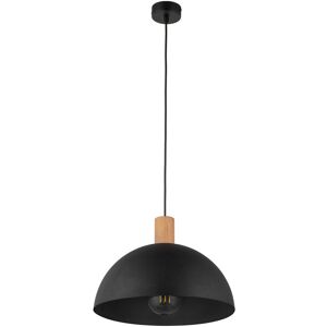 TK Lighting Oslo Dome Pendant Ceiling Light Black 1xE27 TK Lighting Oslo Dome Pendant Ceiling Light Black 1xE27