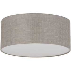 TK Lighting Rondo 45cm Cylindrical Ceiling Light Linen 4xE27 TK Lighting Rondo 45cm Cylindrical Ceiling Light Linen 4xE27