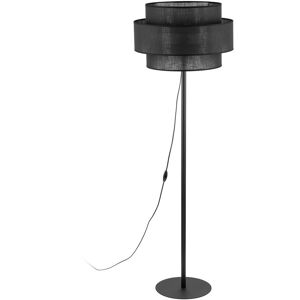 TK Lighting Calisto Floor Lamp With Shade Black 1xE27 TK Lighting Calisto Floor Lamp With Shade Black 1xE27