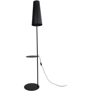 TK Lighting Zing Floor Lamp With Tapered Shade Black 1xE27 TK Lighting Zing Floor Lamp With Tapered Shade Black 1xE27