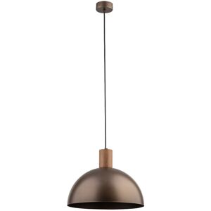 TK Lighting Oslo Dome Pendant Ceiling Light Brown 1xE27 TK Lighting Oslo Dome Pendant Ceiling Light Brown 1xE27
