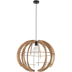 TK Lighting Venus 63cm Wire Frame Pendant Ceiling Light Wood 1xE27 TK Lighting Venus 63cm Wire Frame Pendant Ceiling Light Wood 1xE27
