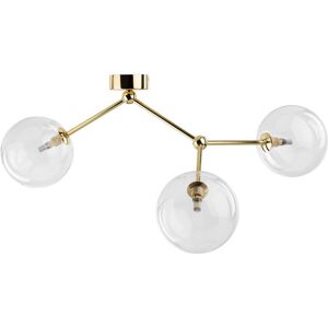 TK Lighting Fairy Globe Multi Arm Semi Flush Ceiling Lamp Gold 55x70x35cm 3xG9 TK Lighting Fairy Globe Multi Arm Semi Flush Ceiling Lamp Gold 55x70x35cm 3xG9