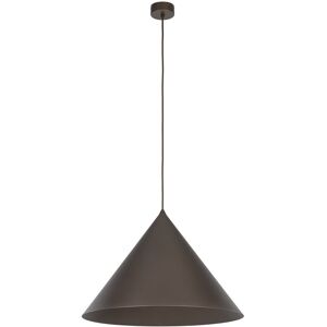 TK Lighting Cono 50cm Dome Pendant Ceiling Light Brown 1xE27 TK Lighting Cono 50cm Dome Pendant Ceiling Light Brown 1xE27