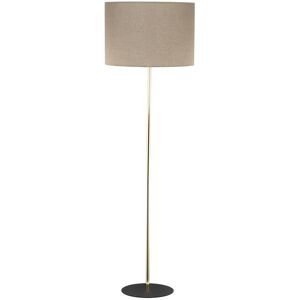 TK Lighting Umberto Floor Lamp With Shade Gold 1xE27 TK Lighting Umberto Floor Lamp With Shade Gold 1xE27