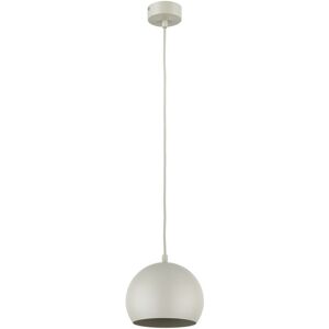 TK Lighting Zoe 17cm Dome Pendant Ceiling Light Beige 1xE27 TK Lighting Zoe 17cm Dome Pendant Ceiling Light Beige 1xE27
