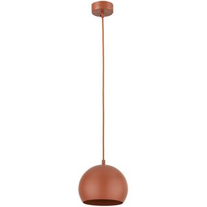 TK Lighting Zoe 17cm Dome Pendant Ceiling Light Brick 1xE27 TK Lighting Zoe 17cm Dome Pendant Ceiling Light Brick 1xE27