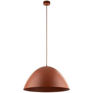 TK Lighting Faro 50cm Dome Pendant Ceiling Light Brick 1xE27 TK Lighting Faro 50cm Dome Pendant Ceiling Light Brick 1xE27