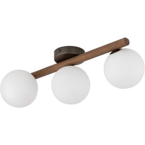TK Lighting Ester Globe Ceiling Light Nut Wood - 3xG9 TK Lighting Ester Globe Ceiling Light Nut Wood - 3xG9
