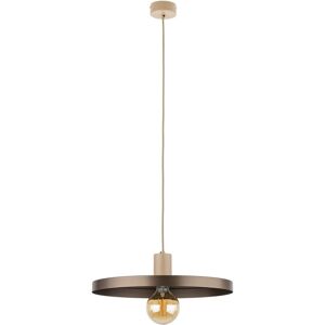 TK Lighting Sila 40cm Dome Pendant Ceiling Light Brown 1xE27 TK Lighting Sila 40cm Dome Pendant Ceiling Light Brown 1xE27