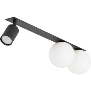 TK Lighting Vox Flush Mount Ceiling Spotlight Bar Black 3xG9, GU10 TK Lighting Vox Flush Mount Ceiling Spotlight Bar Black 3xG9, GU10
