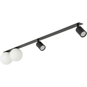 TK Lighting Vox Flush Mount Ceiling Spotlight Bar Black 4xG9, GU10 TK Lighting Vox Flush Mount Ceiling Spotlight Bar Black 4xG9, GU10