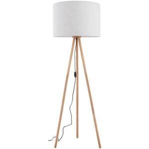 TK Lighting Tokyo Tripod Floor Lamp Pine, Off White 1xE27 TK Lighting Tokyo Tripod Floor Lamp Pine, Off White 1xE27