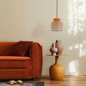 TK Lighting Duo Slim Pendant Ceiling Light Brown, Orange 1xE27 TK Lighting Duo Slim Pendant Ceiling Light Brown, Orange 1xE27