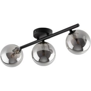 TK Lighting Estera Globe Ceiling Light Black, Graphite Glass 3xG9 TK Lighting Estera Globe Ceiling Light Black, Graphite Glass 3xG9