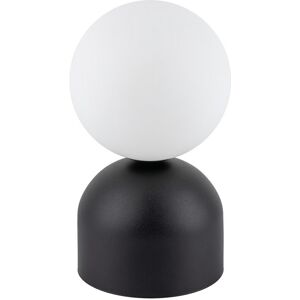 TK Lighting Miki Globe Table Lamp Black, Opal Glass 1xG9 TK Lighting Miki Globe Table Lamp Black, Opal Glass 1xG9