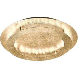 Paul Neuhaus Lighting Nevis Integrated Led Semi Flush Ceiling Light Gold 4x 6W LED 3000K Paul Neuhaus Lighting Nevis Integrated Led Semi Flush Ceiling Light Gold 4x 6W LED 3000K