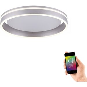 Paul Neuhaus Steel Q-VITO Ceiling Lamp - Smart Home, 40cm Paul Neuhaus Steel Q-VITO Ceiling Lamp - Smart Home, 40cm