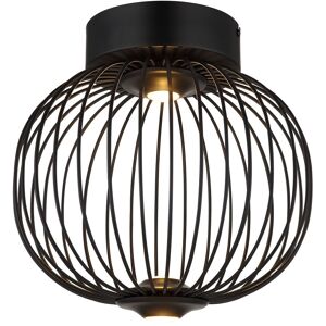 Globo Lighting Galway 30cm Globe Ceiling Light Matt Black LED 3000K Globo Lighting Galway 30cm Globe Ceiling Light Matt Black LED 3000K