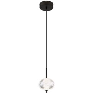 Globo Lighting Aida Slim Pendant Ceiling Light Matt Black LED 3000-4500K Globo Lighting Aida Slim Pendant Ceiling Light Matt Black LED 3000-4500K