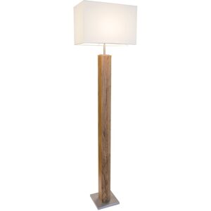 Globo Lighting Gump Floor Lamp with Shade Wood Look Light 1x E27 Globo Lighting Gump Floor Lamp with Shade Wood Look Light 1x E27