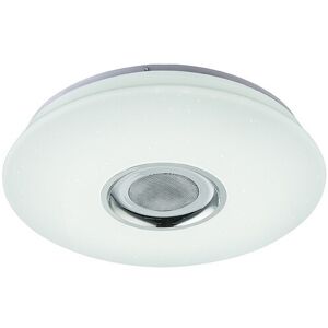 Globo Lighting Nicole Decorative Flush Ceiling Light White LED Dimmable 2700-6500K Remote Control Globo Lighting Nicole Decorative Flush Ceiling Light White LED Dimmable 2700-6500K Remote Control