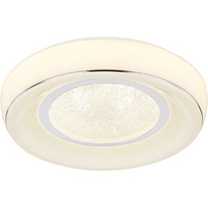 Globo Lighting Mickey Decorative Flush Ceiling Light White LED Dimmable 2700-6500K Remote Control Globo Lighting Mickey Decorative Flush Ceiling Light White LED Dimmable 2700-6500K Remote Control