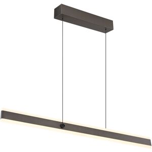 Globo Lighting Gebaldo Pendant Ceiling Light Titanium Color Brushed LED Dimmable 2700-6000K Remote Control Globo Lighting Gebaldo Pendant Ceiling Light Titanium Color Brushed LED Dimmable 2700-6000K Remote Control