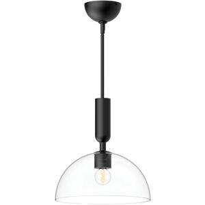 Elstead Lighting Alora Mood Jude Dome Pendant Ceiling Light Contemporary Matt Black 1x E27 Elstead Lighting Alora Mood Jude Dome Pendant Ceiling Light Contemporary Matt Black 1x E27