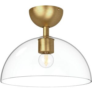 Elstead Lighting Alora Mood Jude Bowl Semi Flush Ceiling Light Contemporary Brushed Gold 1x E27 Elstead Lighting Alora Mood Jude Bowl Semi Flush Ceiling Light Contemporary Brushed Gold 1x E27