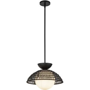Elstead Lighting Alora Mood Perth Dome Pendant Ceiling Light Contemporary Matt Black 1x E27 Elstead Lighting Alora Mood Perth Dome Pendant Ceiling Light Contemporary Matt Black 1x E27