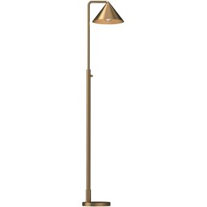 Elstead Lighting Alora Mood Remyck Floor Lamp Contemporary Brushed Gold 1x E27 Elstead Lighting Alora Mood Remyck Floor Lamp Contemporary Brushed Gold 1x E27