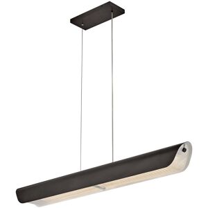 Elstead Lighting Hinkley Arco LED Bar Pendant Ceiling Light Contemporary Black Oxide 3000k Elstead Lighting Hinkley Arco LED Bar Pendant Ceiling Light Contemporary Black Oxide 3000k