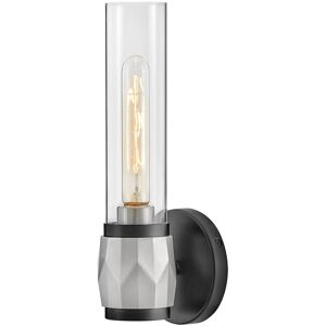 Elstead Lighting Hinkley Ellison Bathroom Wall Lamp Contemporary Black, Brushed Nickel IP44 1x E27 Elstead Lighting Hinkley Ellison Bathroom Wall Lamp Contemporary Black, Brushed Nickel IP44 1x E27