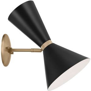 Elstead Lighting Kichler Phix Single Spotlight Contemporary Champagne Bronze, Black 2x E27 Elstead Lighting Kichler Phix Single Spotlight Contemporary Champagne Bronze, Black 2x E27