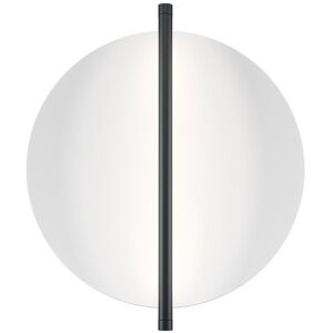 Maytoni Lighting Mira Modern Integrated LED Wall Lamp Black 3000K 200lm White Shade Maytoni Lighting Mira Modern Integrated LED Wall Lamp Black 3000K 200lm White Shade