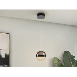 Schuller Lighting Orbes 15cm Globe Pendant Ceiling Light Chrome Black LED 3000K Schuller Lighting Orbes 15cm Globe Pendant Ceiling Light Chrome Black LED 3000K