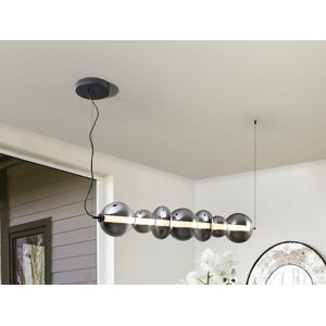Schuller Lighting Gladis Bar Pendant Ceiling Light Black, Smoke LED 3000K Schuller Lighting Gladis Bar Pendant Ceiling Light Black, Smoke LED 3000K