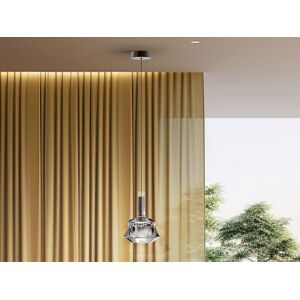 Schuller Lighting Scarlett Slim Pendant Ceiling Light Silver LED 3000K Schuller Lighting Scarlett Slim Pendant Ceiling Light Silver LED 3000K